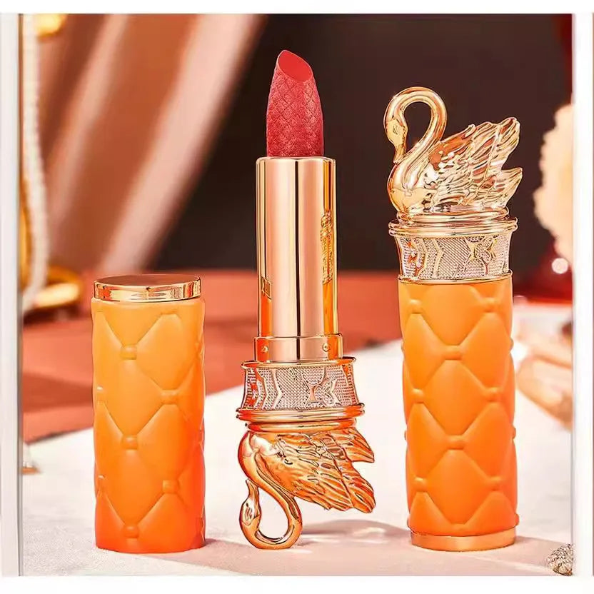 Velvet Matte Swan Lipstick Long-Lasting Waterproof - 1