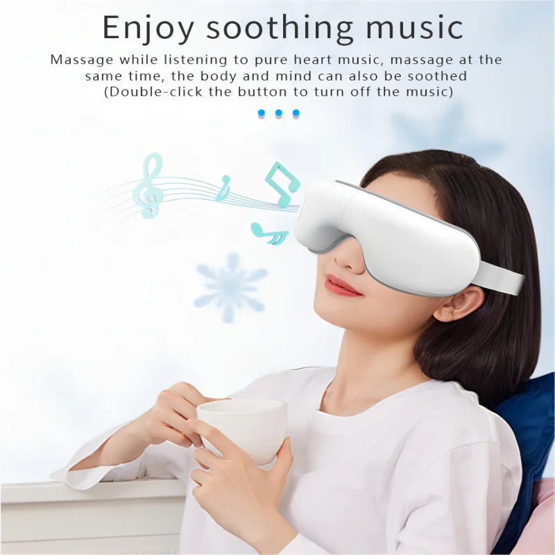 Portable Heated Eye Massager for Stress and Eye Strain - 5