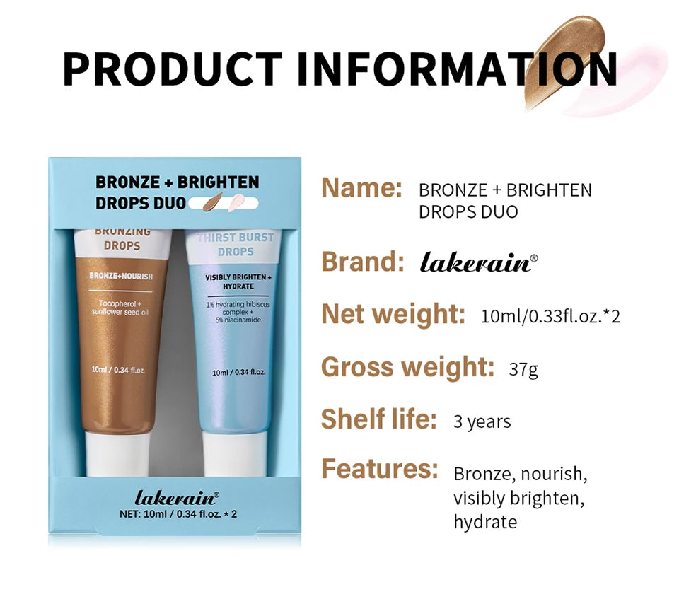Glow and Bronze Serum Duo for Radiant Skin - 19