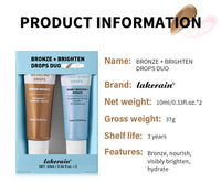 Glow and Bronze Serum Duo for Radiant Skin
