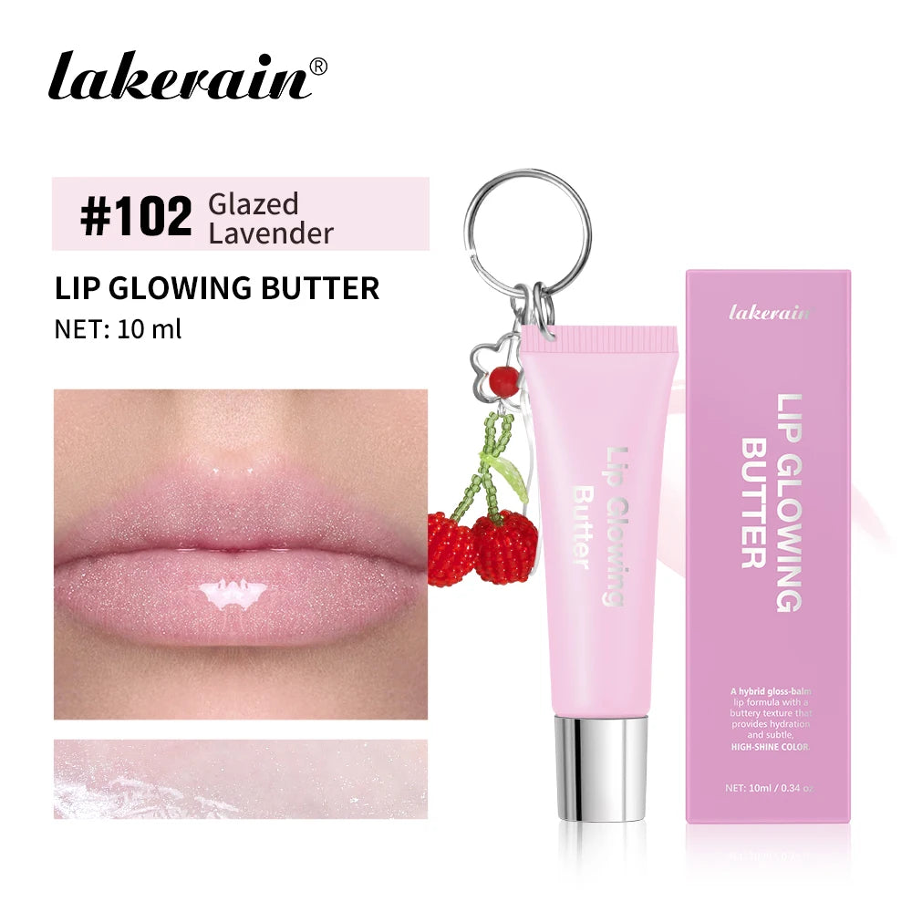 Hydrating Lip Glowing Butter with Keychain - 24