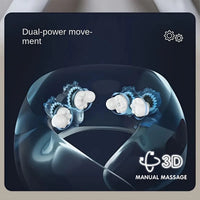 Portable Memory Foam Neck Massage Pillow