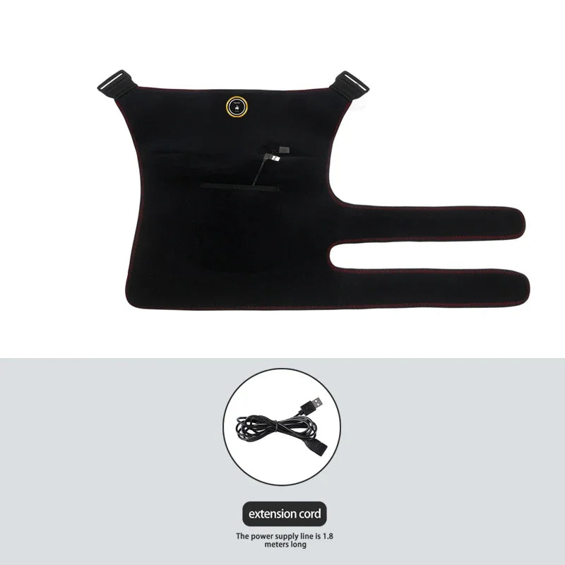 Heated Hip and Thigh Support Brace for Pain Relief - 20