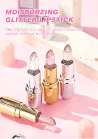 Color-Changing Glitter Jelly Lip Balm