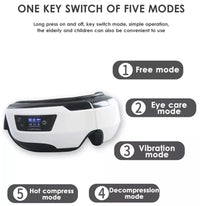 4D Smart Heated Eye Massager for Fatigue and Dark Circles