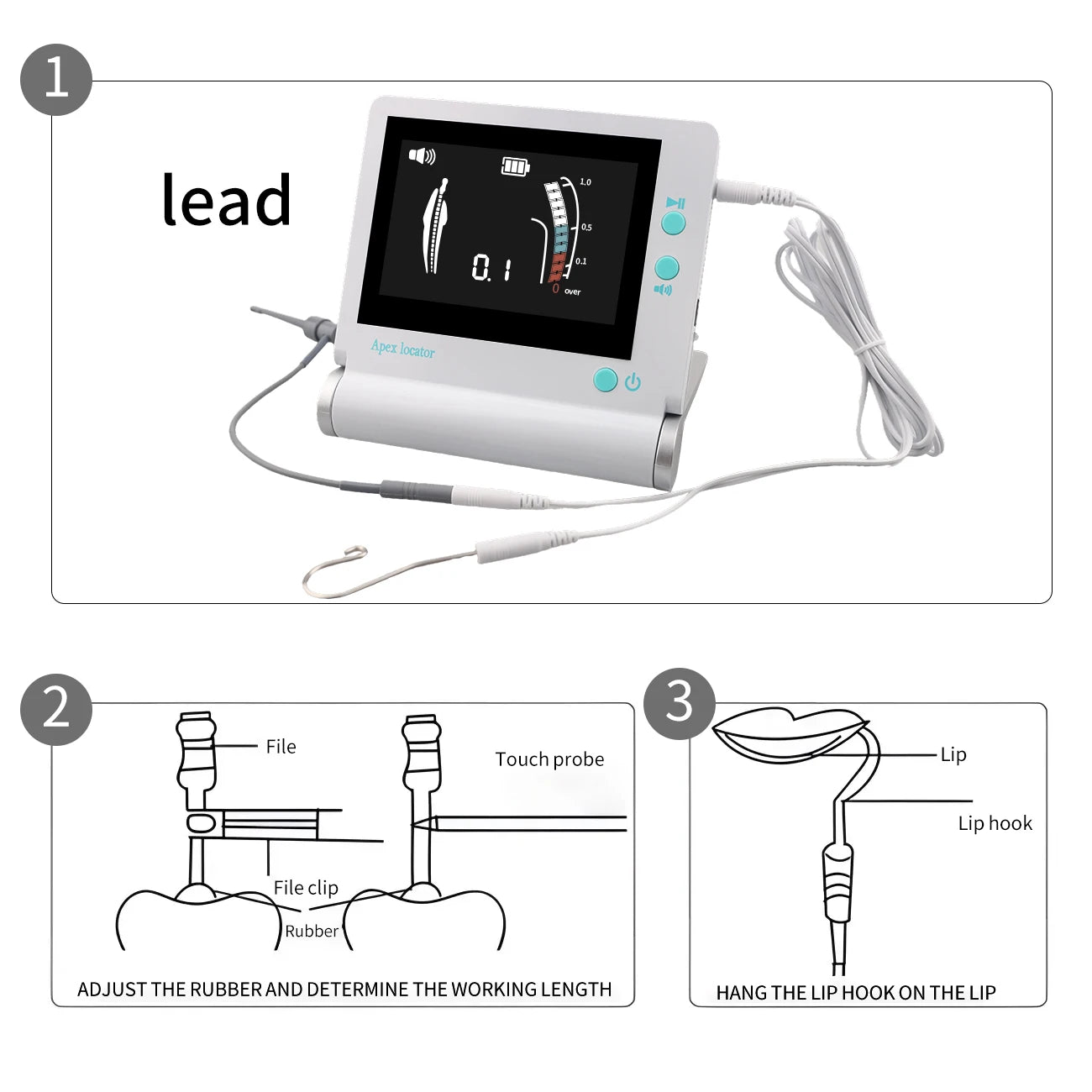 Wireless Dental Endo Motor with Apex Locator for Root Canal Treatment - 4