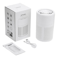 Portable HEPA Desktop Air Purifier for Home and Car