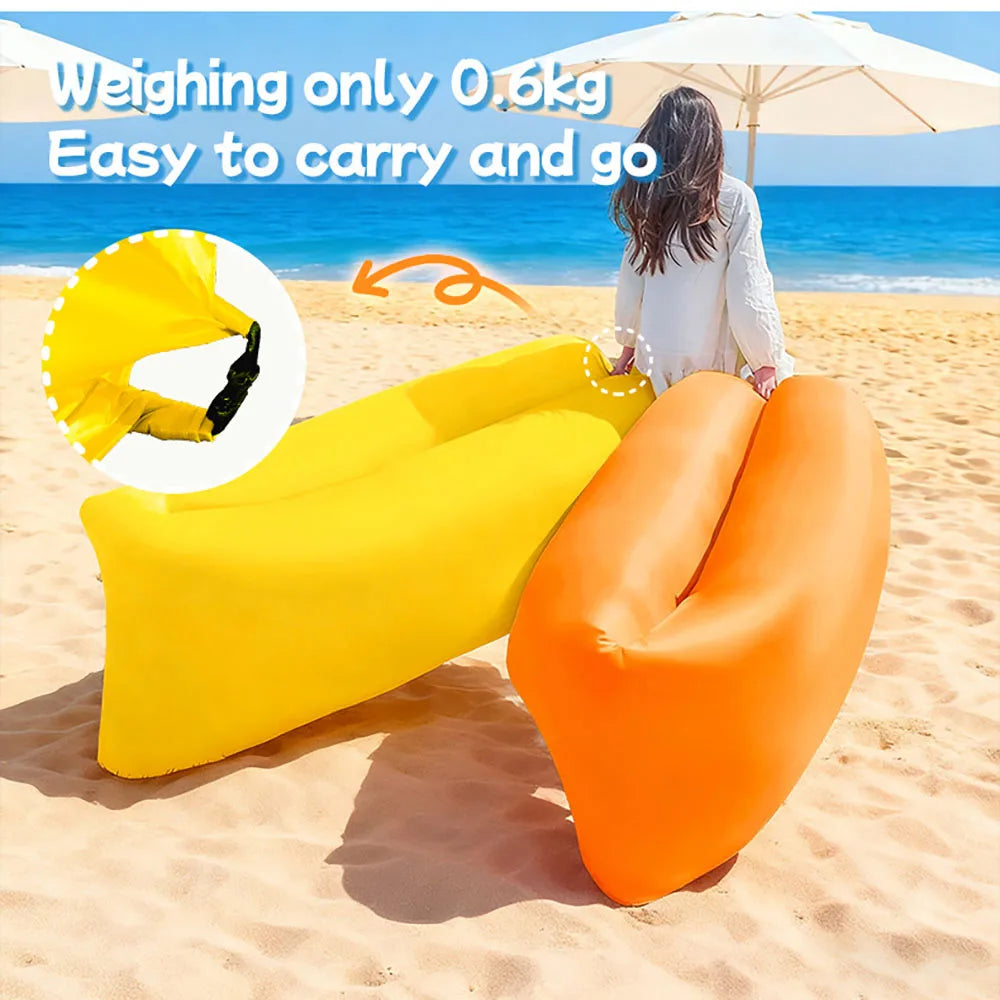 Portable Inflatable Air Sofa for Camping and Beach - 2