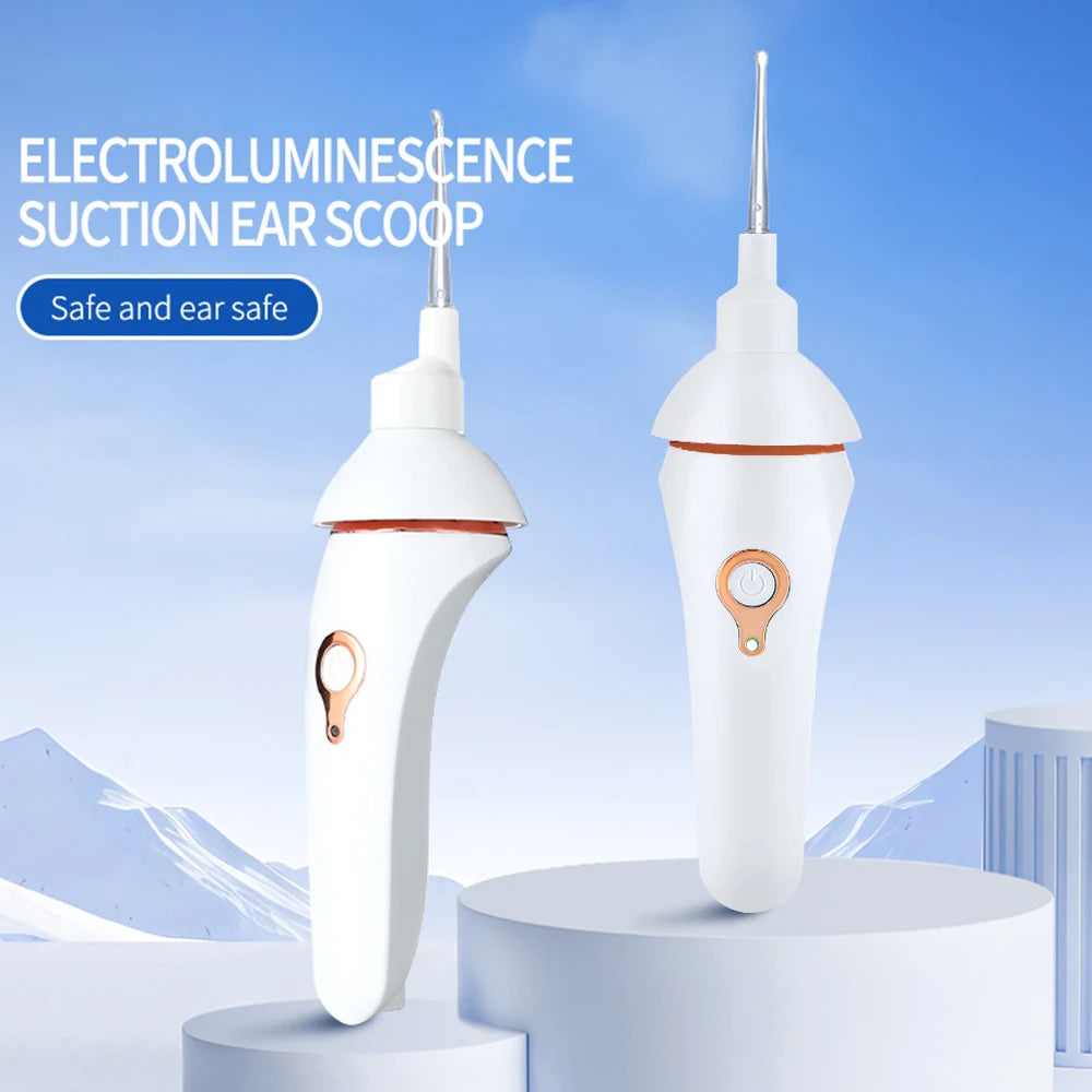 Electric LED Ear Wax Removal Vacuum Cleaner