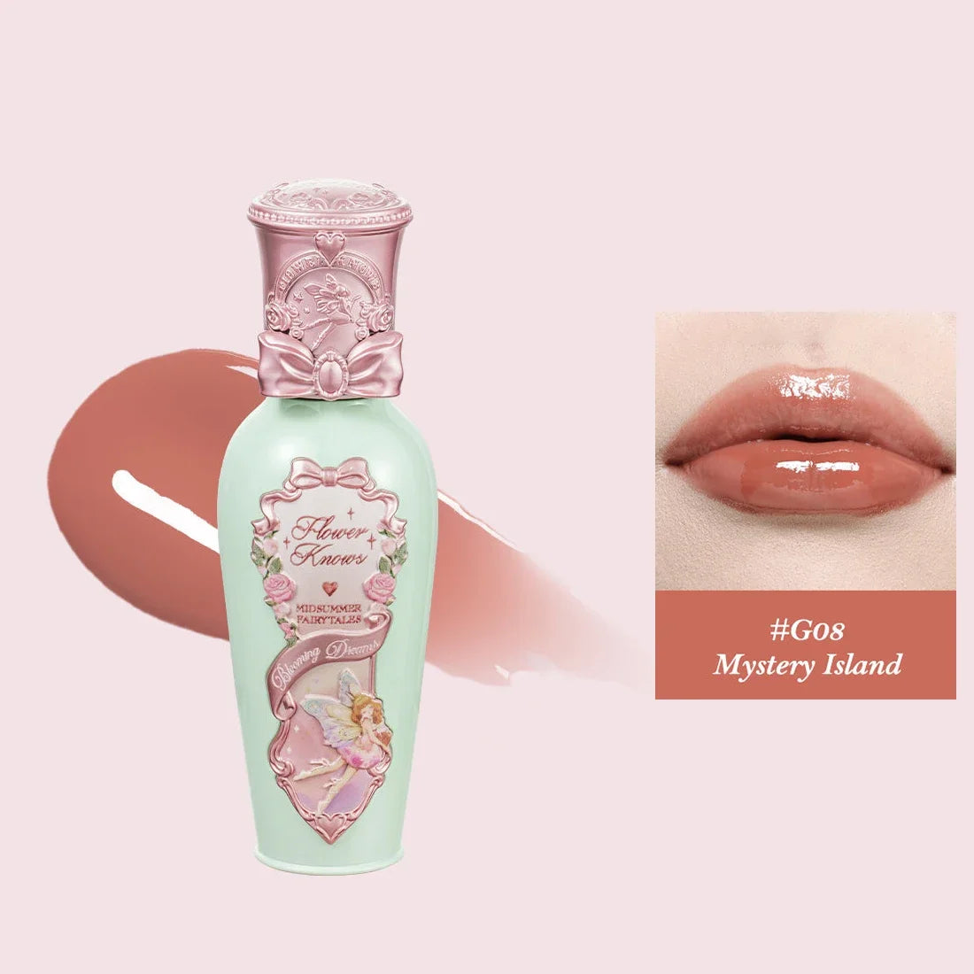 Hydrating Non-Sticky Tinted Lip Gloss for Shiny Long-Lasting Wear - 24