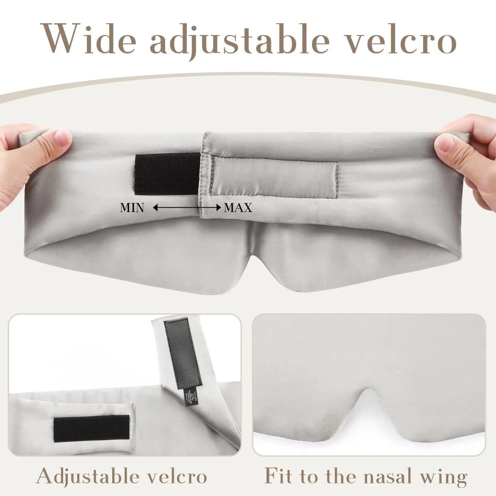 100% Mulberry Silk Sleep Mask for Deep Relaxation - 4