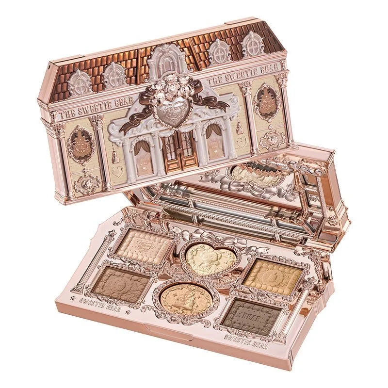 6-Color Shimmer and Matte Eyeshadow Palette - 6