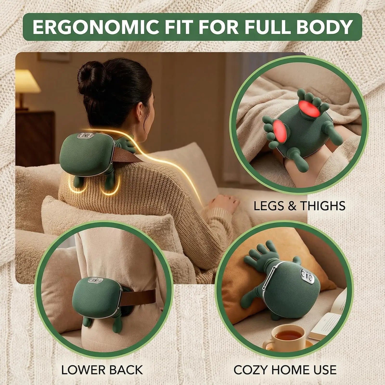 Deep Kneading Shoulder and Neck Massager - 7