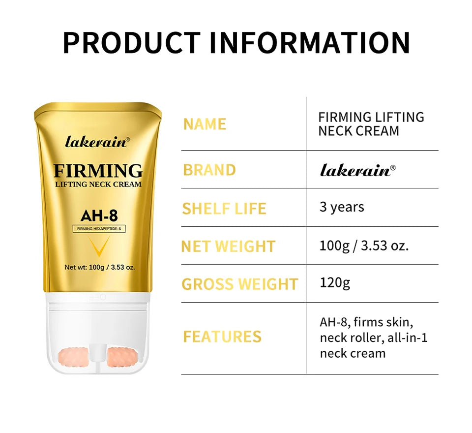 Firming and Tightening Neck Cream with Built-in Roller - 17
