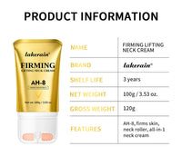 Firming and Tightening Neck Cream with Built-in Roller