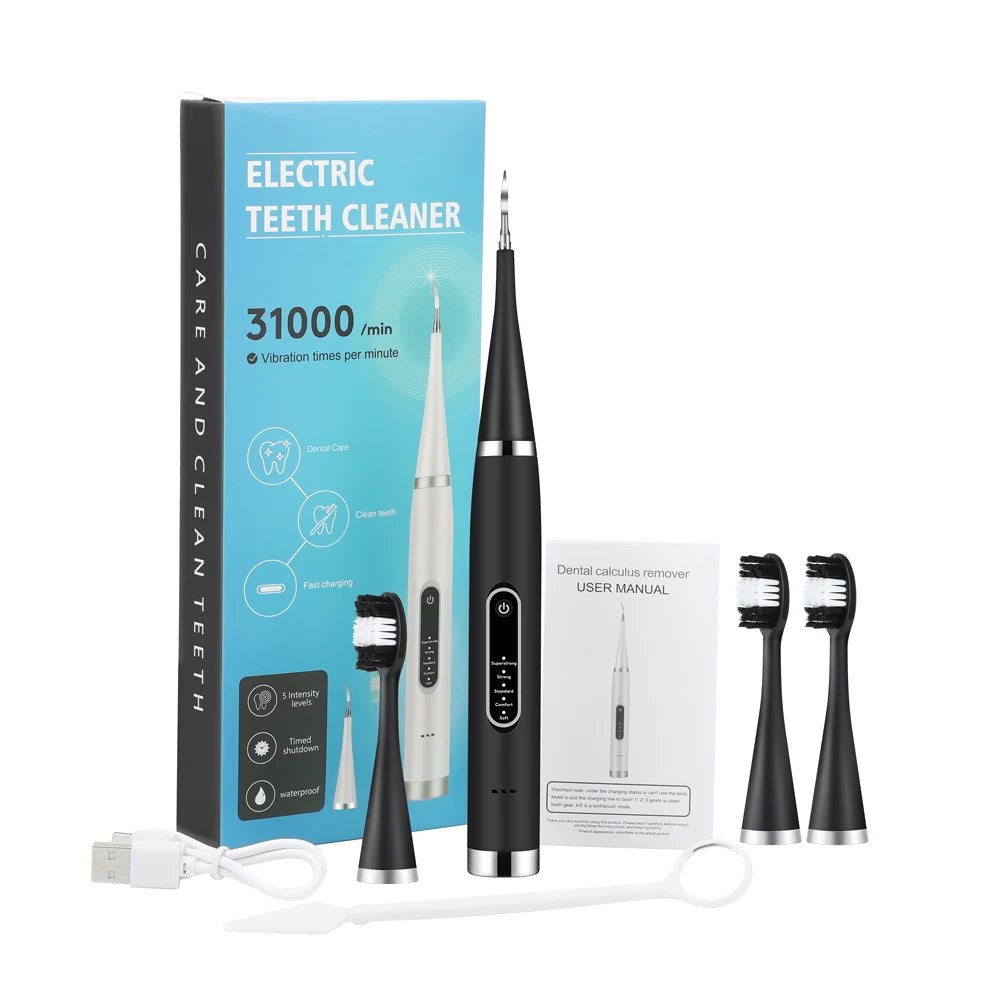 Electric Sonic Dental Scaler and Teeth Whitening Kit - 22