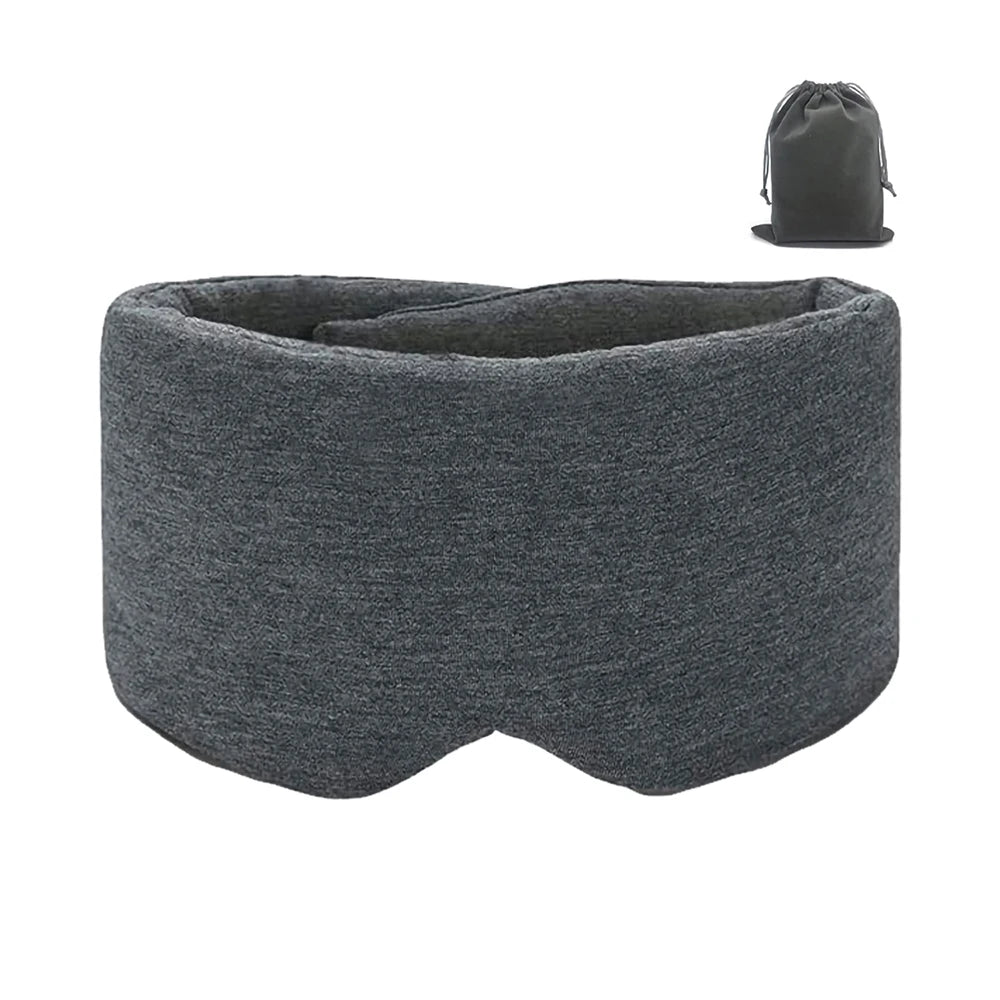 Adjustable Cotton Sleep Mask for Deep Relaxation - 18
