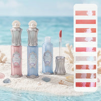 Hydrating Mermaid Shell Lip Gloss for Plump High-Shine Lips