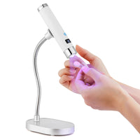 Portable 2-in-1 UV LED Nail Dryer with Magnetic Stand