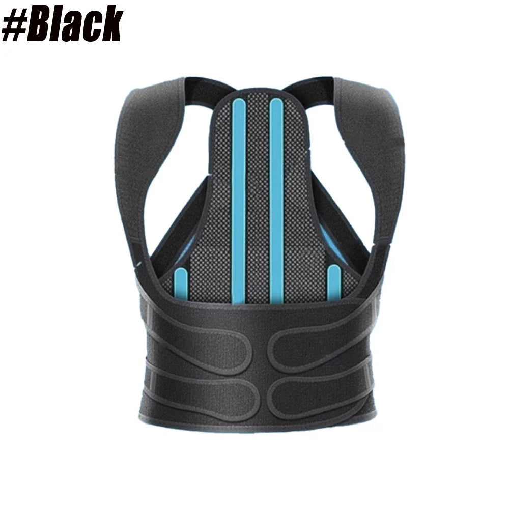 Adjustable Back Brace and Posture Corrector for Pain Relief - 23