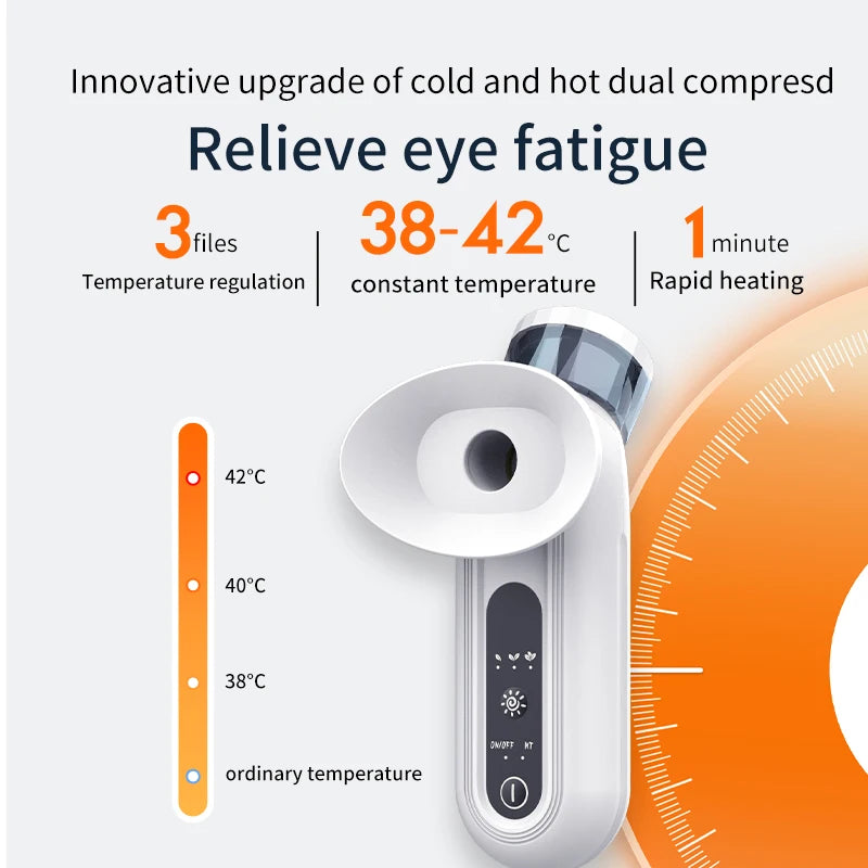 Nano Steam Eye Hydration and Relief Massager - 3