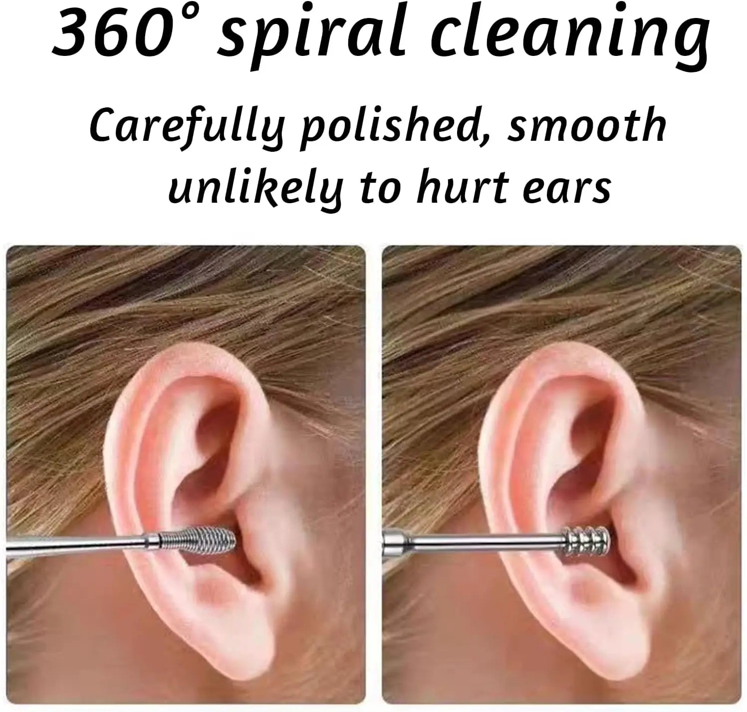 Professional Stainless Steel Ear Wax Removal Kit - 2