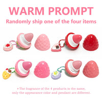 Moisturizing Strawberry Lip Balm for Dry Chapped Lips