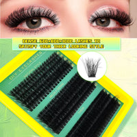 DIY Mega Volume Eyelash Cluster Extension Kit