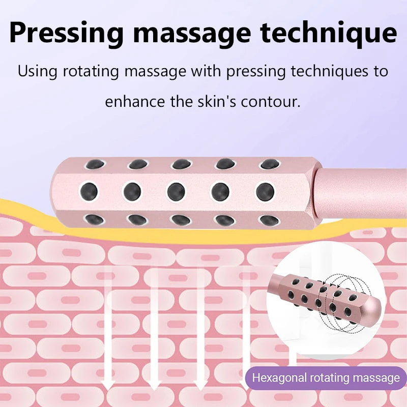 Germanium Facial Massage Roller for Skin Tightening - 3