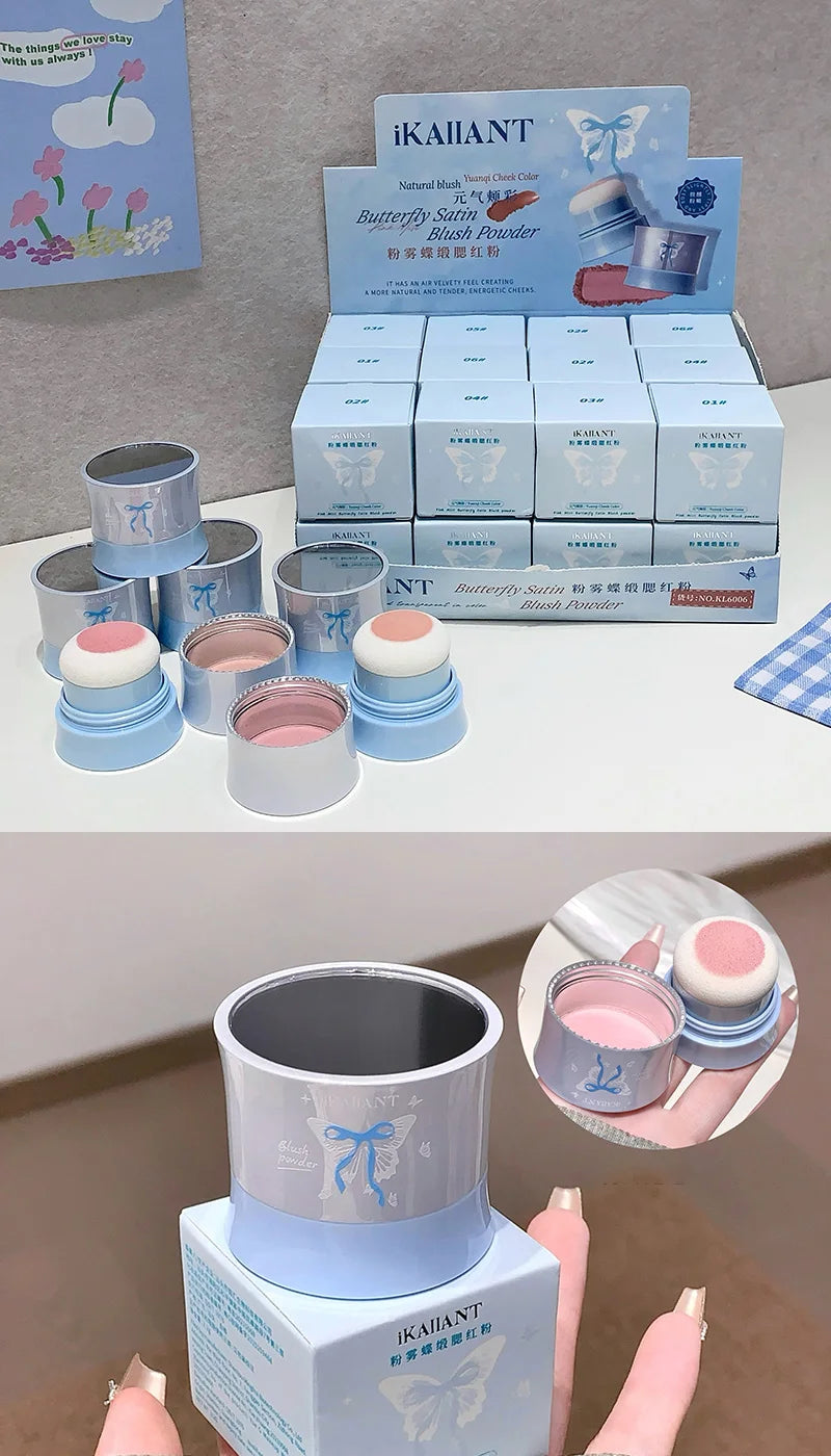 Korean Style Matte Cushion Blush Powder - 11