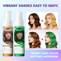 Instant Temporary Hair Color Spray for Parties and Styling