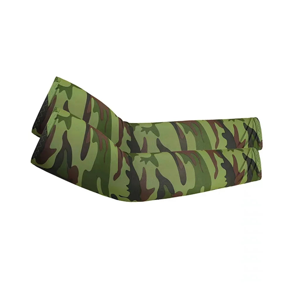 UV Protection Cooling Arm Sleeves for Sports and Outdoor Activities - 19