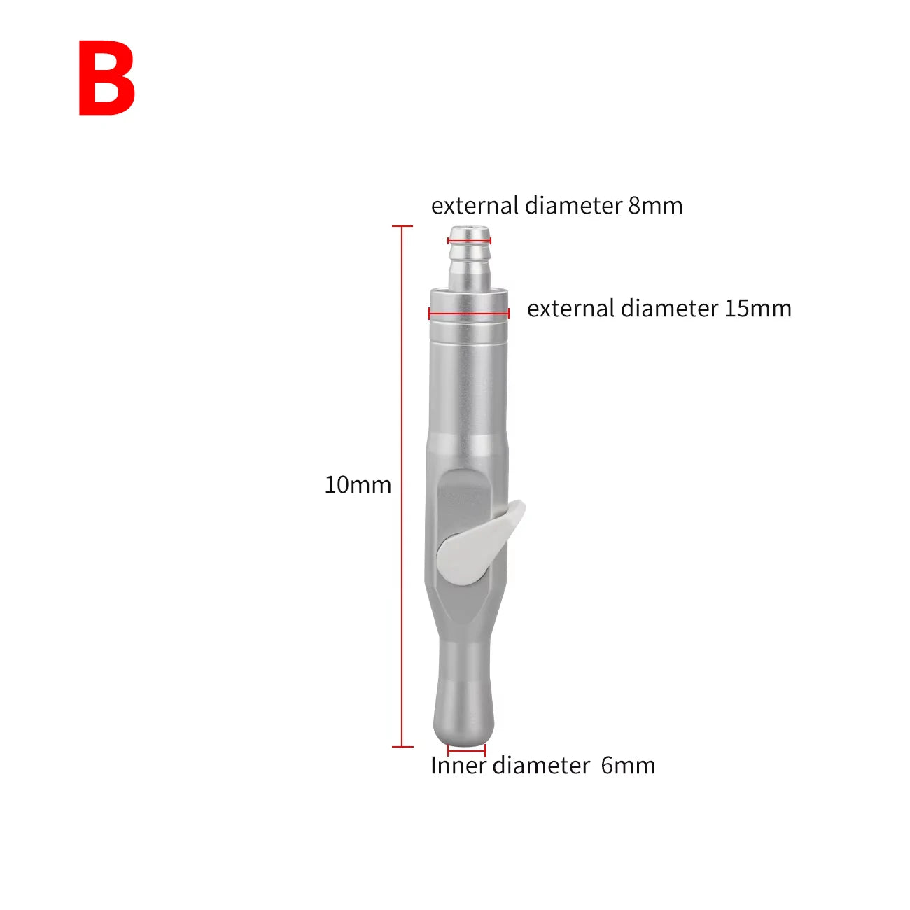 Dental Saliva Ejector Suction Valve Handle - 16