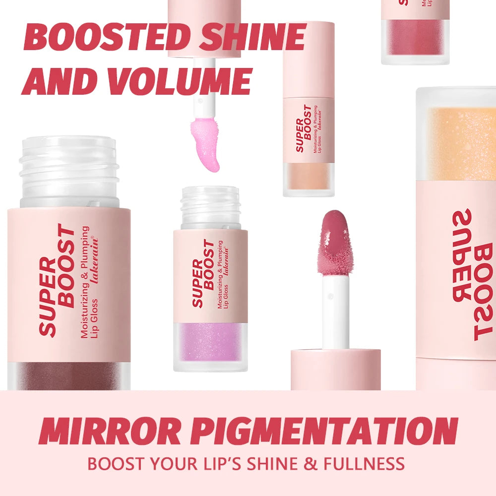 Hydrating Plumping Lip Gloss for Fuller Mirror-Shine Lips - 8