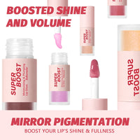 Hydrating Plumping Lip Gloss for Fuller Mirror-Shine Lips