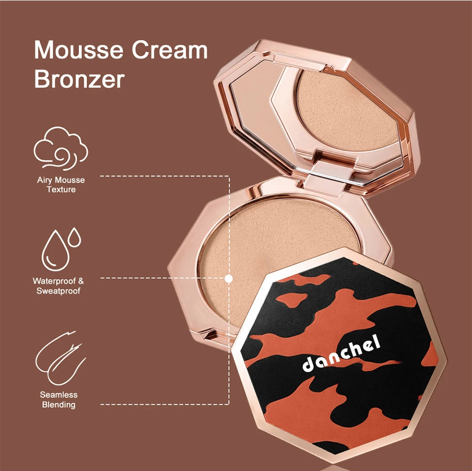 Long-Lasting Mousse Cream Bronzer and Contour - 11
