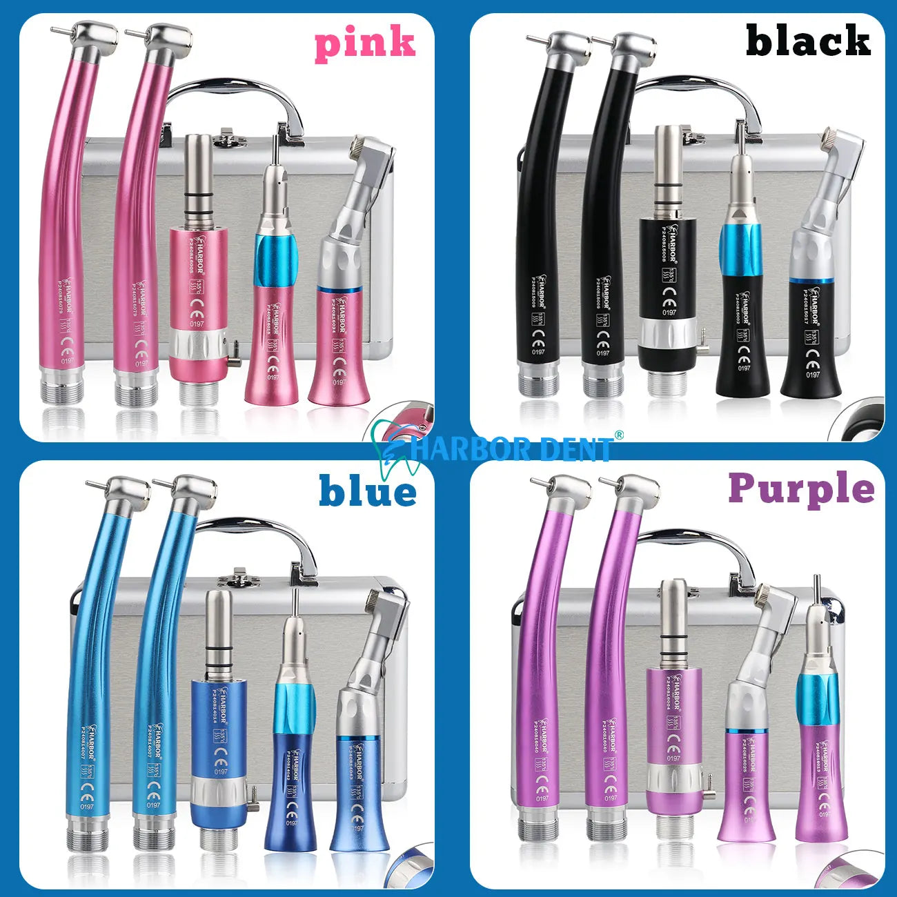 Professional 5-Piece Dental Handpiece Kit - 1