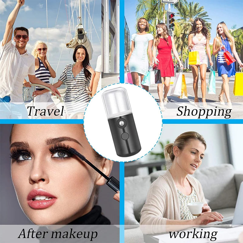 Portable Nano Facial Hydrator Mist Sprayer - 9