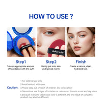Semi-Matte Cooling BB Cushion Foundation for Flawless Coverage