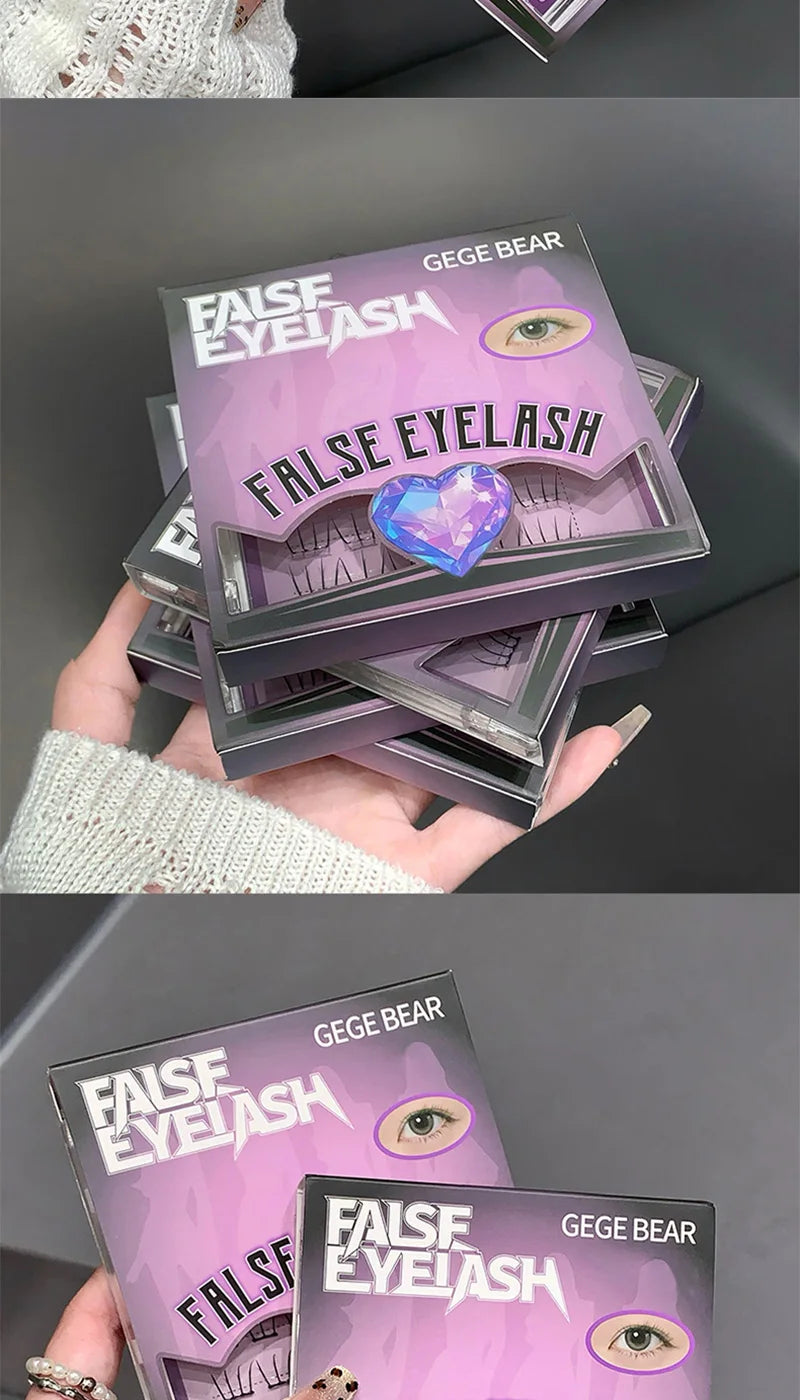 Glue-Free K-Pop Style DIY False Eyelashes - 13