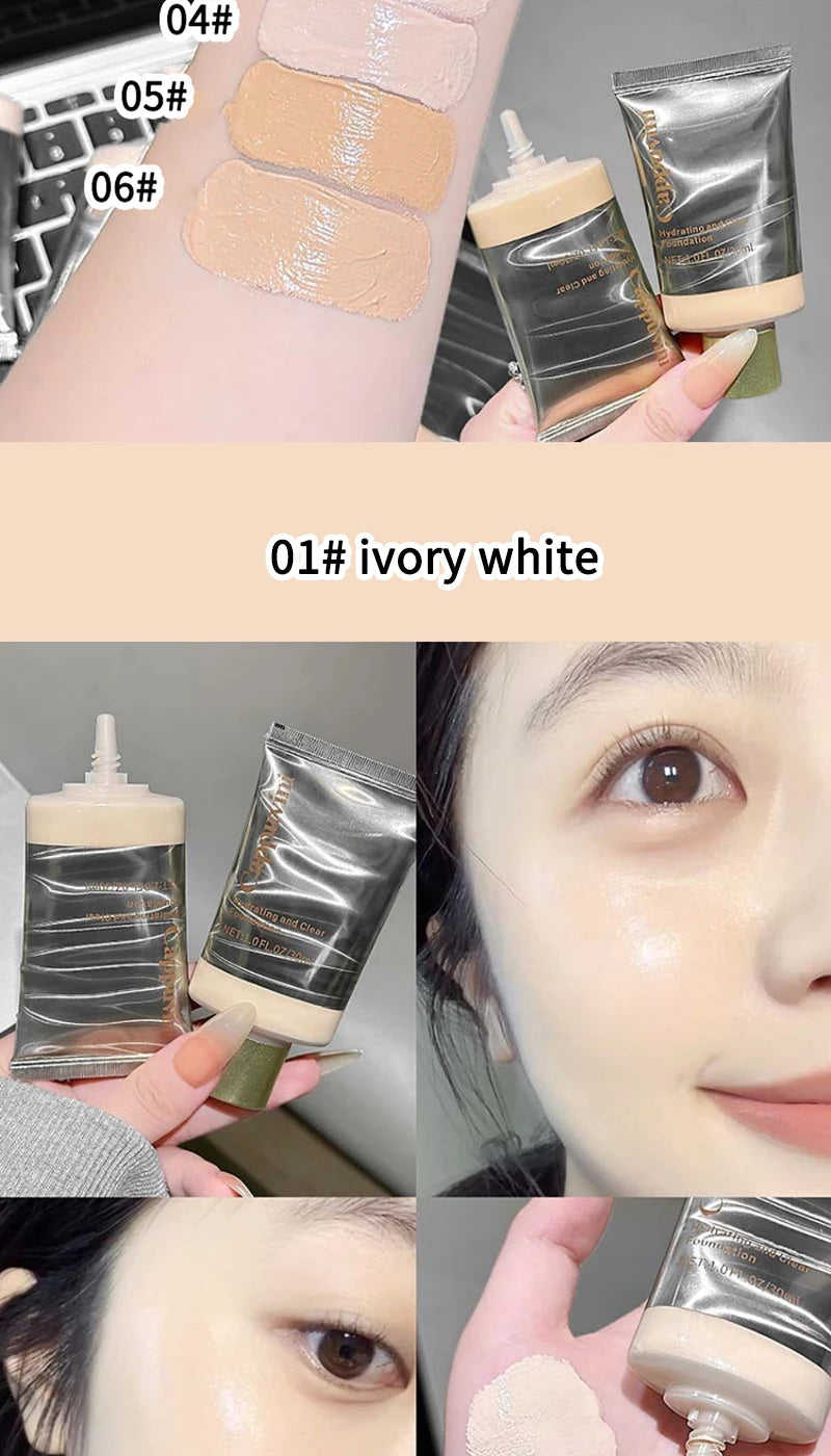 Hydrating Lightweight Foundation for Flawless Natural Coverage - 8