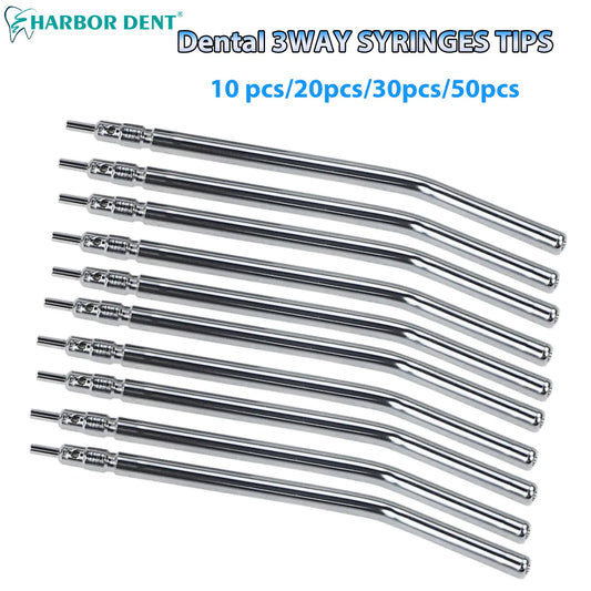 Stainless Steel Dental 3-Way Syringe Tips