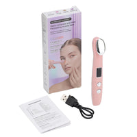 Heated Vibration Eye Massager Wand for Dark Circles and Puffiness