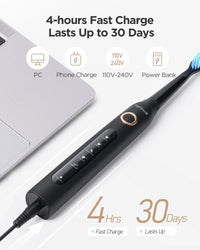 Portable Cordless Water Flosser and Electric Toothbrush Set