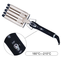 Triple Barrel Ceramic Hair Waver for Beachy Waves