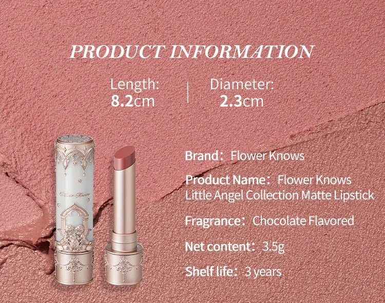 Velvet Matte Long-Lasting Moisturizing Lipstick - 31