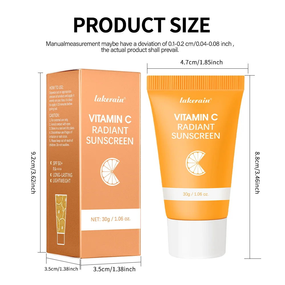 Vitamin C Radiant Sunscreen SPF 30 Moisturizer - 6