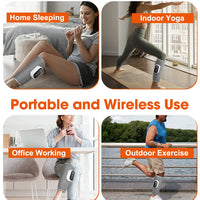 Wireless Air Compression Leg Massager for Calf Relief