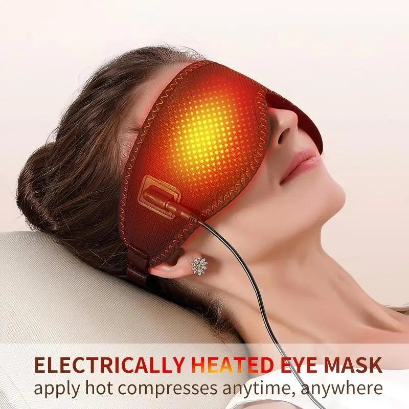 Electric Heated Eye Mask for Dry Eye Relief and Relaxation