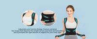 Adjustable Back Brace and Posture Corrector for Pain Relief